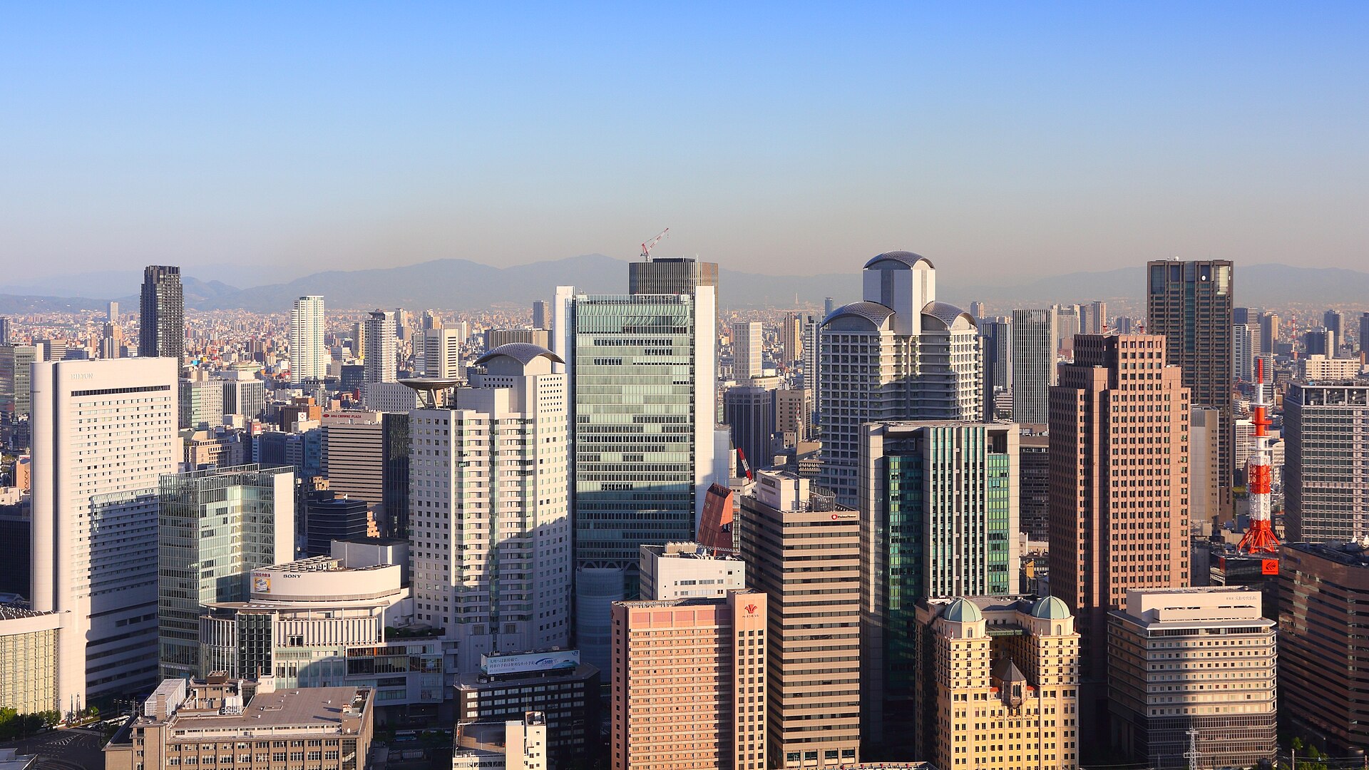 大阪・梅田の風景