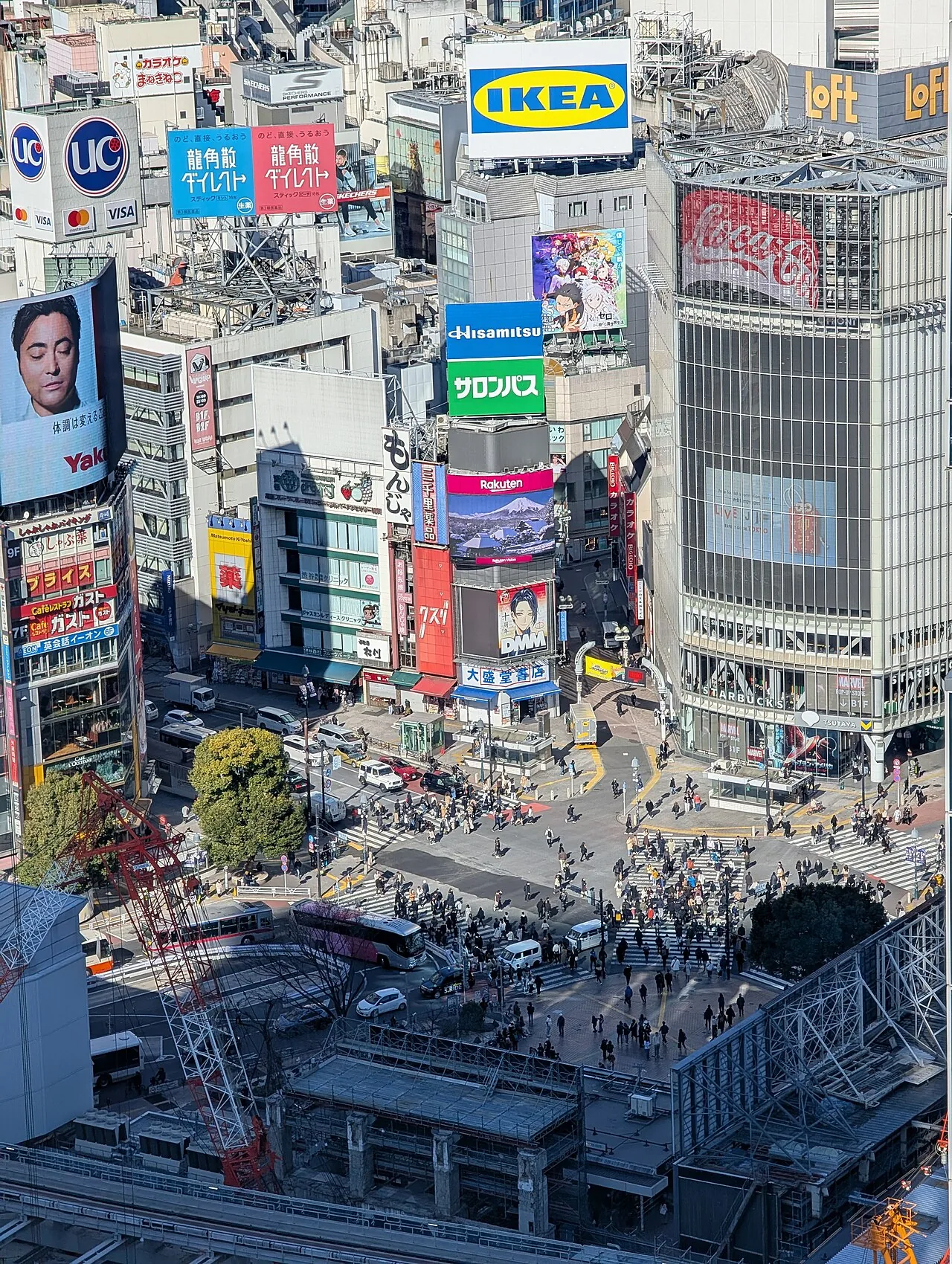 渋谷スクランブル交差点